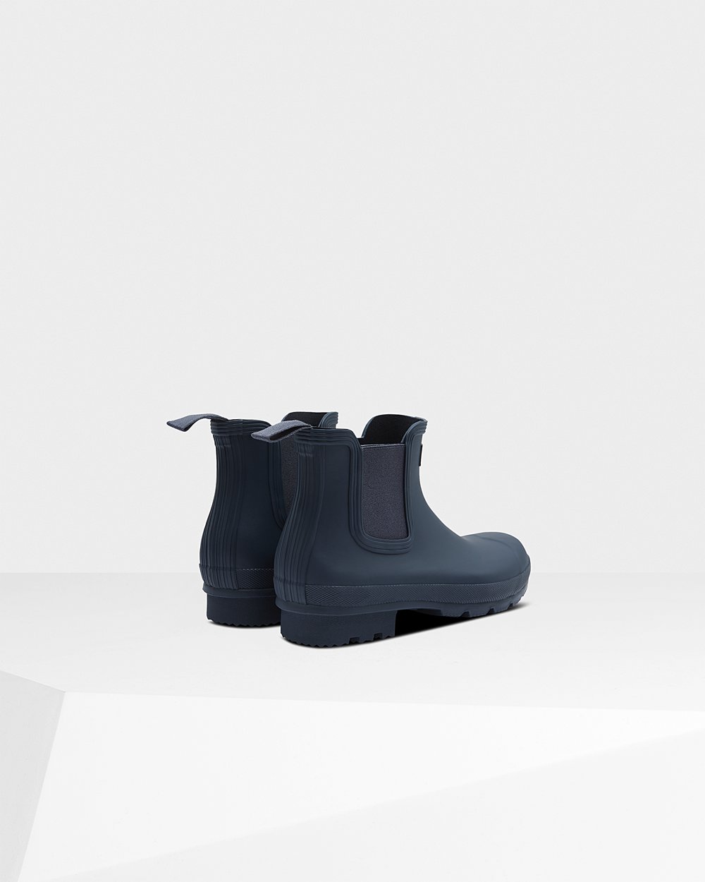 Hunter Hombre Original - Botas Chelsea Azul Marino - 265-ZJWKEA